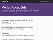 Tablet Screenshot of moviesaboutgirls.com